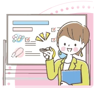 講義をする介護職員初任者研修の講師